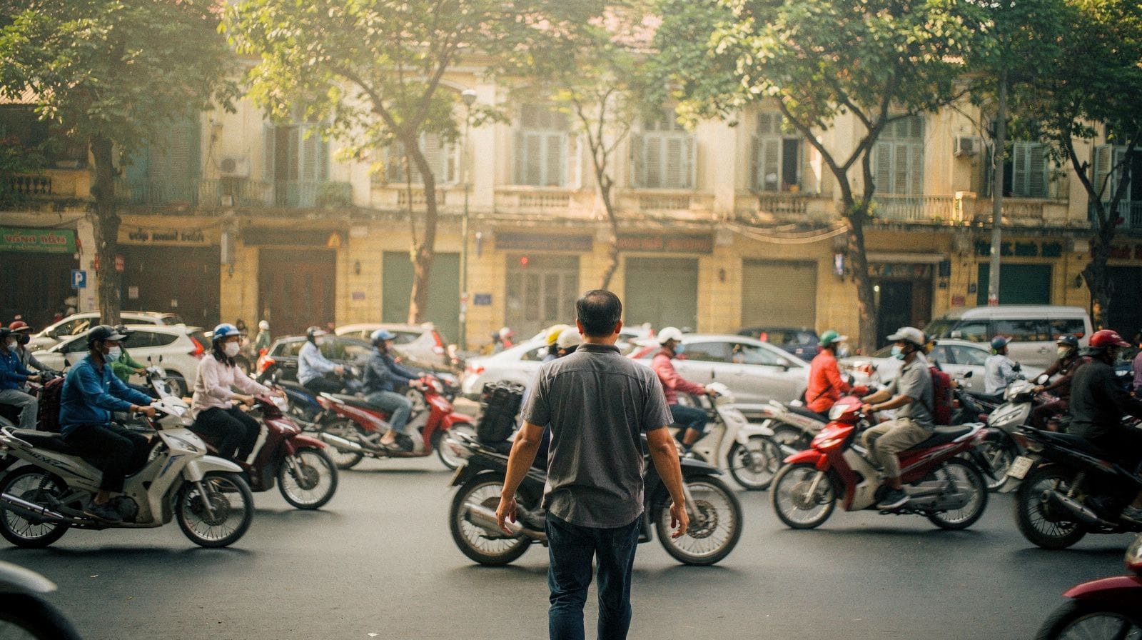 How to Cross the Street in Vietnam: Walk Slowly and Don't Stop