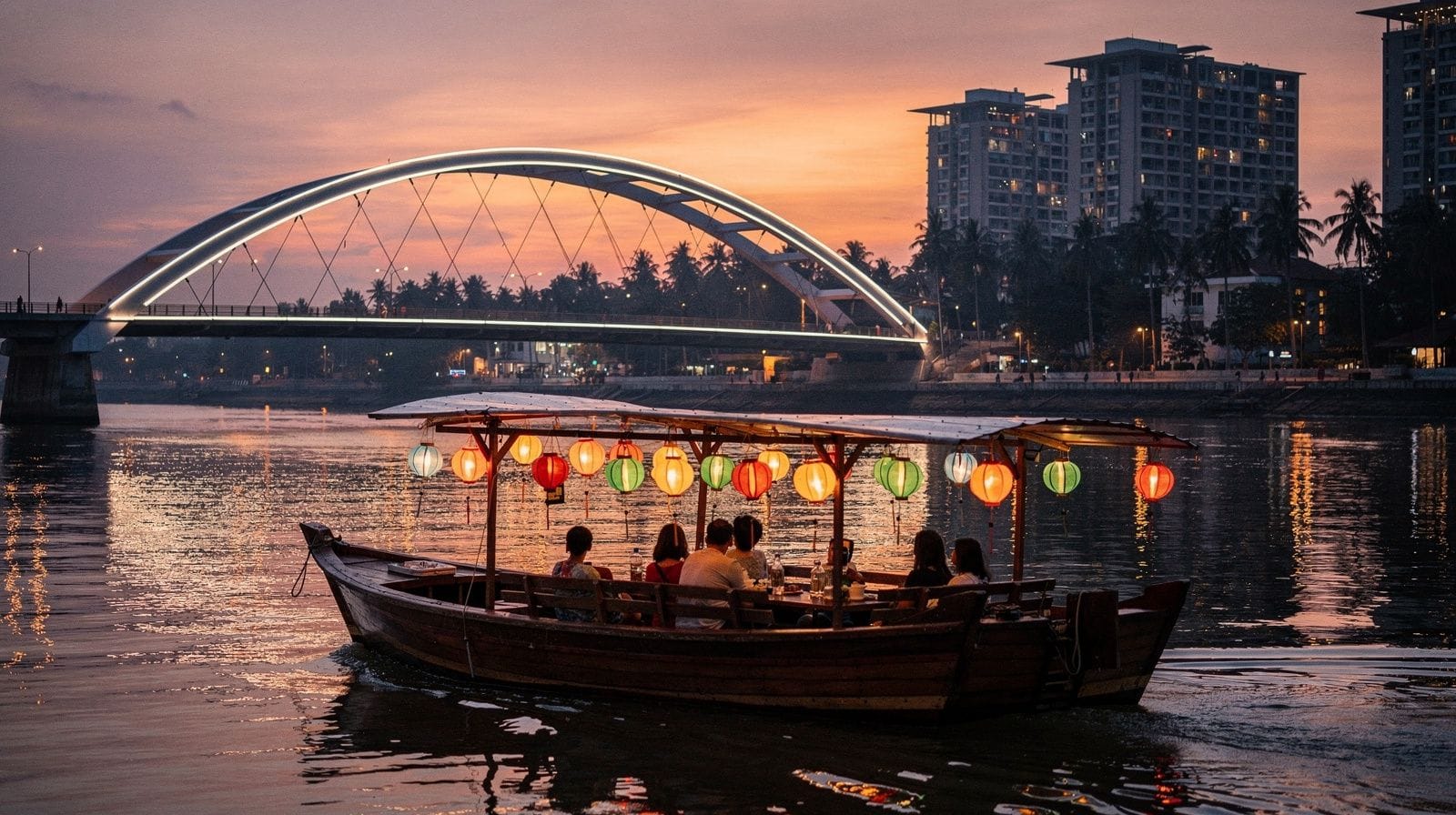 Da Nang River Cruises: Han River Evenings, Dinner Boats and Sunset Sails